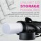 Large Poster Tube - Telescoping Adjustable 31-5/8" to 53-3/4" - Durable 5-1/2" Diameter Storage Tube - Art Poster Carrier Holder & Blueprint Storage Drafting Tube Travel & Protection